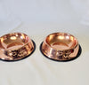 Dog Bowl Set-Rose Gold-Add a touch of style