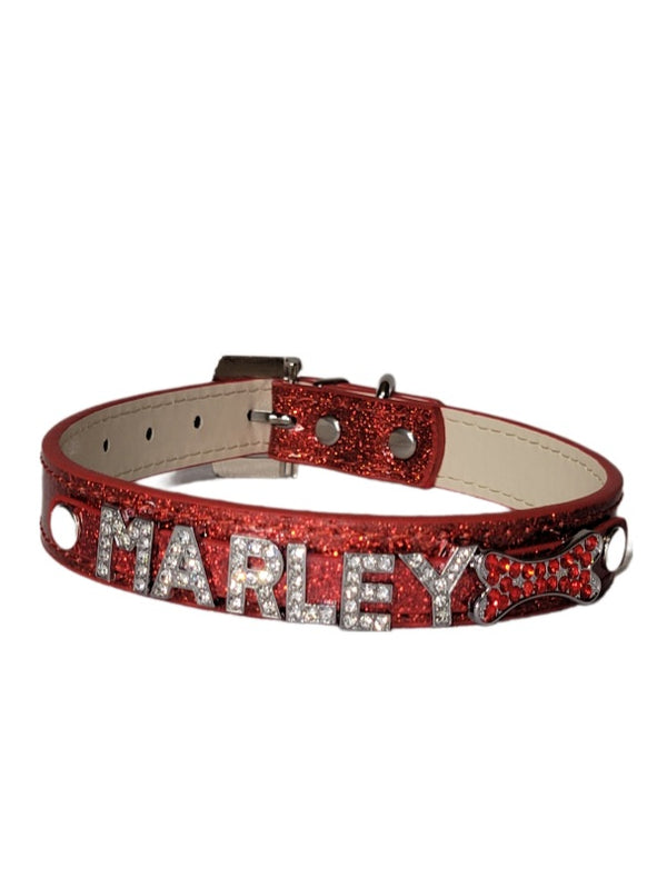 Custom Name Collar-Personalize Your Pup's Style with our Customizable Dog Collar - Up to 8 Letters or Charms!