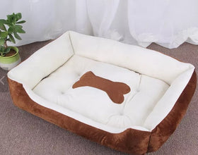 Plush Dog Bed