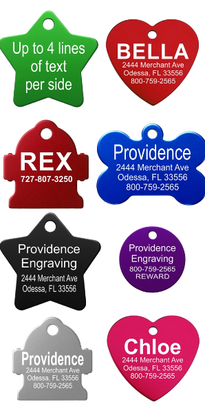 Pet I.D. Tags-Customize your Pet I.D. Tag today