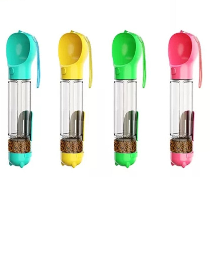 "Feed Your Furry Friend on the Go with our Pet Travel Feeder - Perfect for Long Road Trips and Outdoor Adventures!"